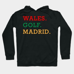 Wales Golf Madrid Hoodie